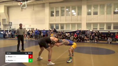 157 lbs Quarterfinal - Joey Blaze, Purdue vs Jared Keslar, Pittsburgh