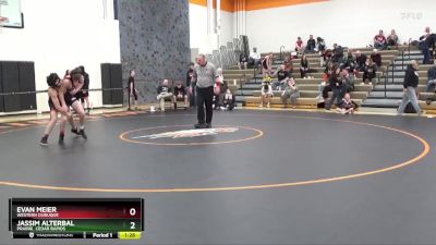 126 lbs Round 1 - Evan Meier, Western Dubuque vs Jassim Alterbal, Prairie, Cedar Rapids