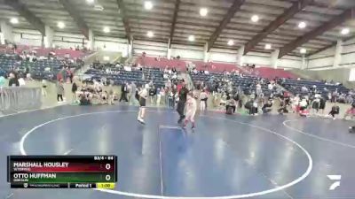 84 lbs Round 2 - Otto Huffman, Oregon vs Marshall Housley, Wyoming