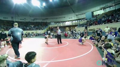 110 lbs Rr Rnd 1 - Braylon Freeman, Bristow Youth Wrestling vs Liam Boylan, Norman Grappling Club