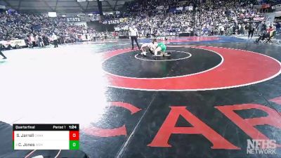 4A 160 lbs Quarterfinal - Chase Jones, Woodinville vs Simon Jarrell, Camas