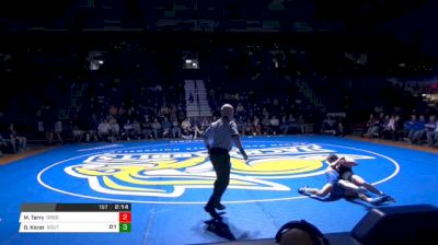 174 lbs Myles Terry, Oregon State vs David Kocer, South Dakota State