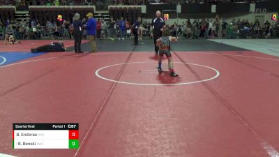 68 lbs Quarterfinal - Beau Benski, Butte Wrestling Club vs Brandt Enderes, Helena Wrestling Club
