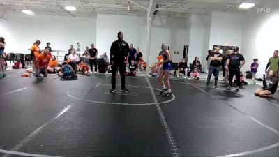 95 lbs Finals (8 Team) - Bella Manno, Tri State Training Center Red vs Emma Acampora, Misfits Devilish Divas