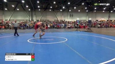 149 lbs Round of 32 - Jake Barry, Stanford vs Kyle Springer, Eastern Michigan University