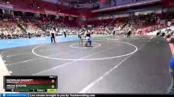 145 lbs D2/d3 - Semi-finals (sat 10:00am.) - Micha Kuchta, Coleman vs Nicholas Daggett, Random Lake