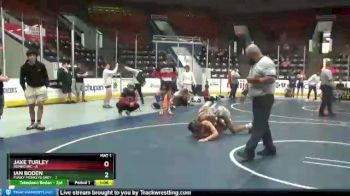 138 lbs Round 4 (6 Team) - Jake Turley, Romeo WC vs Ian Boden, Funky Monkeys Grey