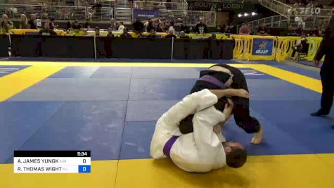 ALEXANDER JAMES YUNGK vs RYAN THOMAS WIGHT 2024 Pan Jiu Jitsu IBJJF Championship