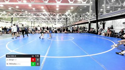 102 lbs Quarterfinal - Julian Zargo, Team Diamond Fish vs Will Milhalko, Apex Worldwide