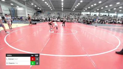 106 lbs Rr Rnd 3 - Luke Kaiser, Team Shutt Wrestling Prep vs Dallas Owens, TYW New Breed High School