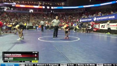 2A-138 lbs Champ. Round 1 - Parker Duitsman, Estherville Lincoln Central vs Nile Sinn, Williamsburg