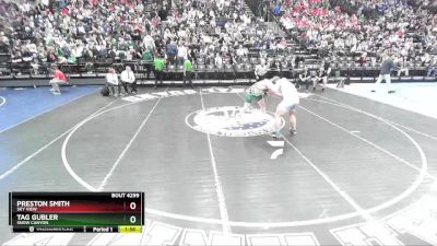 285 lbs Semifinal - Tag Gubler, Snow Canyon vs Preston Smith, Sky View