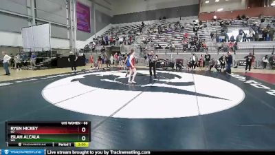 66 lbs Quarterfinal - Ryen Hickey, CO vs Islah Alcala, WA