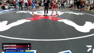 149 lbs Round 2 - Charlie Powers, AK vs Dominic Ratigan, ID