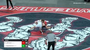 182 lbs Final - Darnell Johnson, Waynesburg Central Hs vs Joseph Capobianco, Nazareth Area Hs