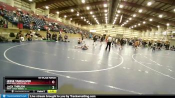 77 lbs Finals (2 Team) - Jesse Tarkalson, Gold Rush Wrestling vs JACK THRUSH, West Coast Riders