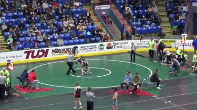 103 lbs Round Of 64 - Joshua Dobson, Punxsutawney vs Kaleb Komisarski, Wattsburg