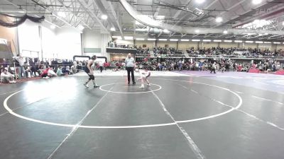 126 lbs Consi Of 8 #1 - Evan Madigan, Edward Little vs Isaac Quiles, East Hartford