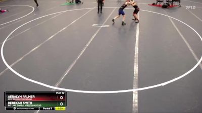 1st Place Match - Rebekah Smith, Big Lake Swarm Wrestling Club vs Aeralyn Palmer, New Prague Wrestling