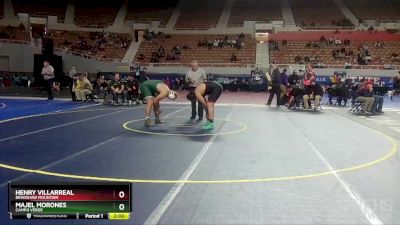 D2-285 lbs Champ. Round 1 - Majel Morones, Campo Verde vs Henry Villarreal, Bradshaw Mountain