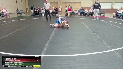 72 lbs Round 1 - Henry Smith, Elevate Wrestling Club vs Jackson Segurola, Higher Calling Wrestling