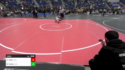 80 lbs Consi Of 8 #2 - Cody Vick, Gunnison Middle School vs Bryan Cram, Lesher