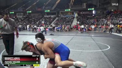 135 lbs 5th Place Match - Matheu Wilder, Larned Jr Indian vs Bennett Lerch, Wichita Wrestling Club