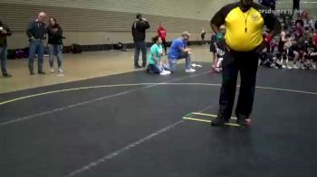 95 lbs Round 1 (4 Team) - Tristan Holt, Michigan Mutts vs Maverick Cass, Ring Finger Wrestling