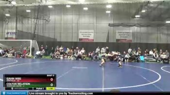 110 lbs Round 2 (4 Team) - Colton Relation, Tennessee White vs Gavin Wiig, Iowa Blue
