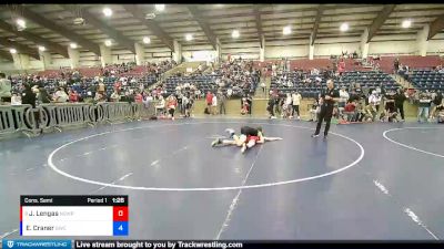 120 lbs Cons. Semi - Jeremy Lengas, North Sevier Wolf Pack vs Evan Craner, Grantsville Wrestling Club