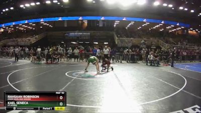 2A 113 lbs Cons. Round 1 - Rahsaan Robinson, Miami Norland Senior vs Kael Seneca, Ft Myers