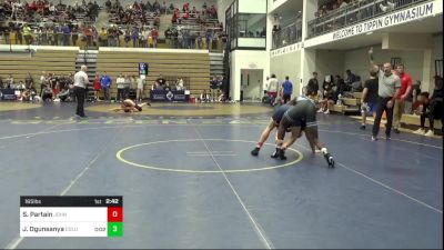 165 lbs Round Of 32 - Sam Partain, John Carroll vs Josh Ogunsanya, Columbia