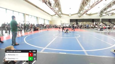 77 lbs Rr Rnd 1 - Jackson Mahoney, New England Gold vs Parker Joseph Giovinco, Warrior WC