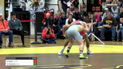 125 lbs Drake Foster, Wyoming vs Nick Piccininni, Oklahoma State