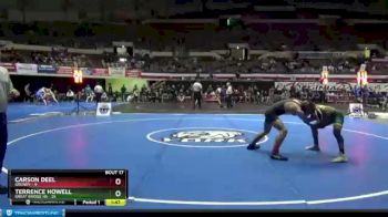 152 lbs Sat 2 - Terrence Howell, Great Bridge HS vs Carson Deel, Grundy