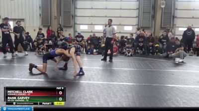 100 lbs Round 3 - Mitchell Clark, Vougar`s Honors vs Rasik Garvey, So Cal Hammers