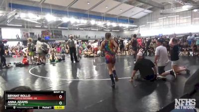 108 lbs Round 8 (10 Team) - Anna Adams, Piedmont WC vs Bryant Rollo, Violent Little Machines