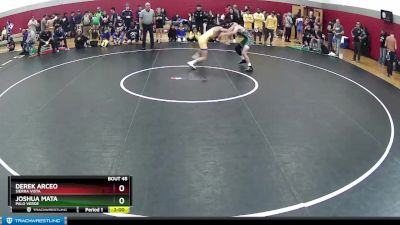 138 lbs Champ. Round 1 - Derek Arceo, Sierra Vista vs Joshua Mata, Palo Verde