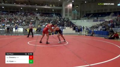 285 lbs 3rd place - Jeramy Sweany, Cornell vs Garrett Ryan, Columbia