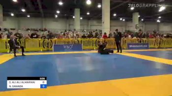 OSAMAH ALI ALI ALMARWAI vs NOBUHIRO SAWADA 2022 American National IBJJF Jiu-Jitsu Championship