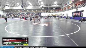 184 lbs Cons. Round 4 - Mckinley Kemper, Lindenwood vs Sincere Hall - Osbourne, Central Methodist