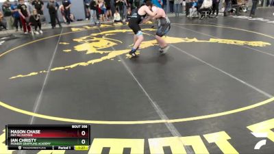 187 lbs Round 2 - Mason Chase, Mat-Su Matmen vs Ian Christy, Pioneer Grappling Academy