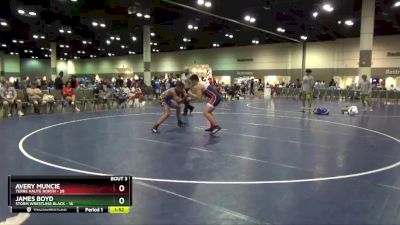 160 lbs Round 1 (10 Team) - Avery Muncie, Terre Haute North vs James Boyd, Storm Wrestling Black