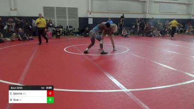 190-O lbs Consi Of 8 #2 - Chigozie Ijeoma, WV vs Dustin Gue, VA