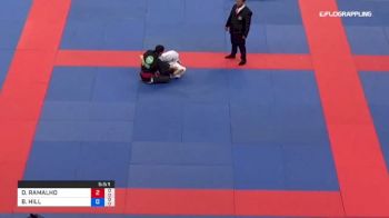 DIEGO RAMALHO vs BRADLEY HILL 2018 Abu Dhabi Grand Slam Rio De Janeiro