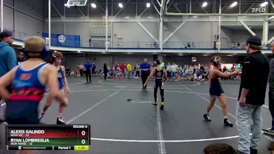 88 lbs Round 6 (8 Team) - Ryan Lombreglia, Iron Horse vs Alexis Galindo, NOVA WC