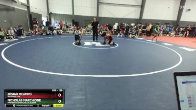 126 lbs Cons. Round 2 - Josiah Ocampo, Washington vs Nicholas Marchione, Pioneer Grappling Academy