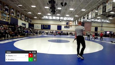 125 lbs Semifinal - Nikko Beato, Coast Guard vs Gavin Bradley, Castleton