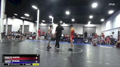 125 lbs Round 2 (6 Team) - Swayze Martin, Alabama vs Dierks Troegel, Louisiana