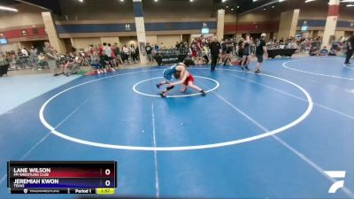 120 lbs Cons. Round 2 - Lane Wilson, FM Wrestling Club vs Jeremiah Kwon, Texas